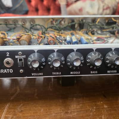 Fender Super Reverb Chassis W Mounting Hardware 1966 image 4