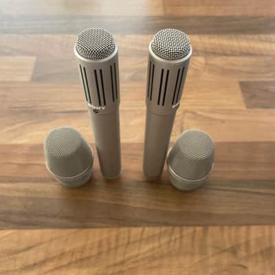 Vintage Sony Electret Condenser Microphones - ECM-270 Pair image 3