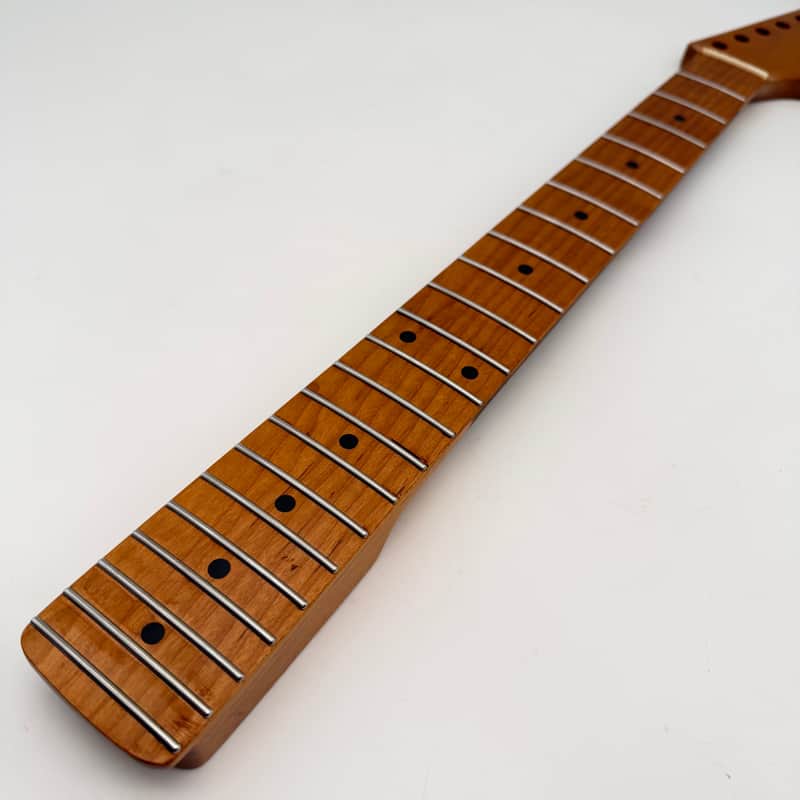 HooDoo Stratocaster Neck Pro Relic Roasted Maple Nitro New hrsn602 image 1