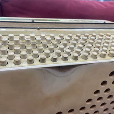Lombardi Accordion Made in Germany W/ Case image 9