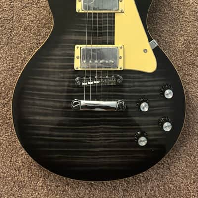 GROTE Guitar Solid Body Electric Guitar with Gigbag LPYS-006 (Black) image 1