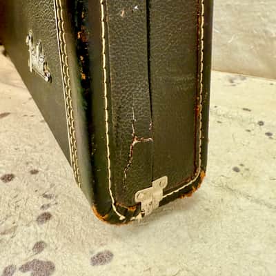 Vintage 1960's Fender Precision-Jazz-Tele Bass Guitar Case Tail-Logo 1967-1972 image 13