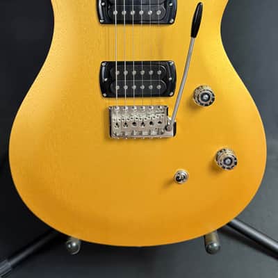 PRS SE CE 24 Standard Satin Electric Guitar Metallic Gold w/ Gig Bag image 2