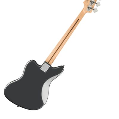 Squier Affinity Series Jaguar Bass H - Charcoal Frost Metallic image 3