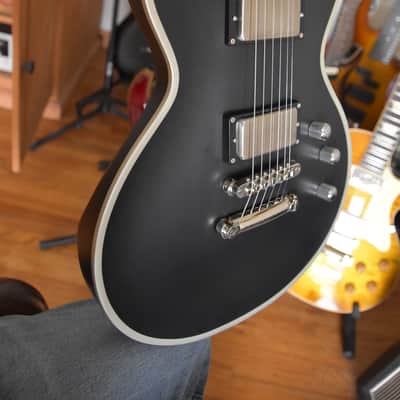 ESP E-II Eclipse BB, 2020, Black Satin with EMG's, Nice condition image 10