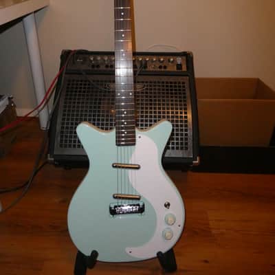 Danelectro 59M NOS Double Cutaway 2010s - Keen Green image 1