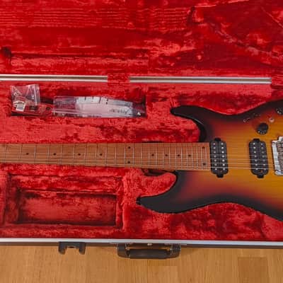 Ibanez AZ24027-TFF Prestige 2021 - Present - Tri-Fade Burst Flat image 1