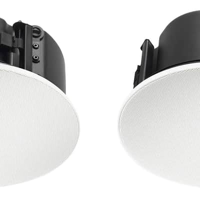 (4) JBL Control 424LP 4" Low Profile 70v/16-ohm Commercial In-Ceiling Speakers image 2