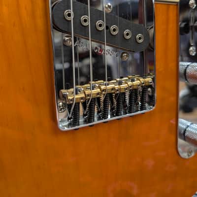 G&L Tribute Series ASAT Classic Bluesboy Semi-Hollow with Maple Fretboard 2026 - Clear Orange image 4