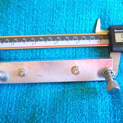 DW Bass Drum Pedal Bracket for Radius Rod to Solid Base Plate Conversion - Vintage image 4
