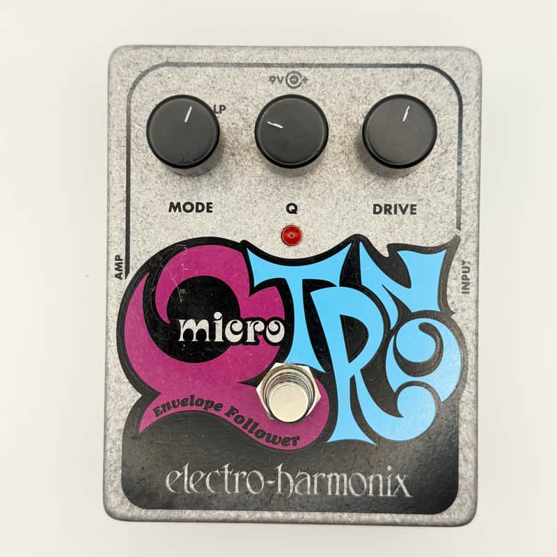 🎹 Electro-Harmonix Micro Q-Tron Envelope Filter 2006 - Present - Silver / Black / Blue image 1