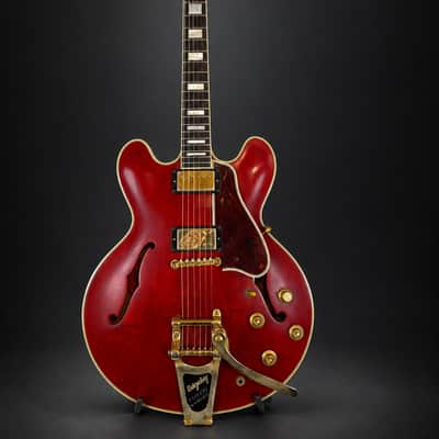 Gibson ES-355 VOS mit Bigsby, HB051M 2010 - Antique Faded Cherry image 1