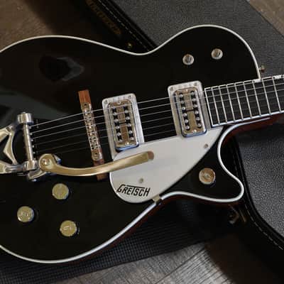 Minty! 2013 Gretsch G6128T-TVP Power Jet w/ Bigsby Electric Guitar Black + COA OHSC image 3