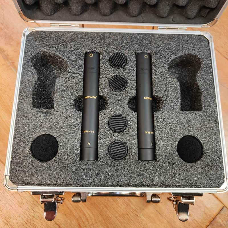 Neewer 2-Pack Pencil Stick Condenser Microphone with Interchangeable Omni image 1