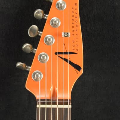 Tom Anderson Icon Classic Shorty In-Distress Level 2 Tangerine Pearl image 3