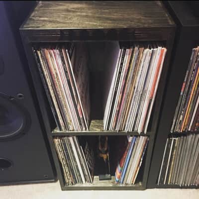 Moon Custom Cabinetry 2 Shelf Record Storage Unit image 4