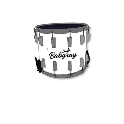 Babyray Snare Drum BattleX Trap Snare 2020 - Maple & Acrylic Fiber Glass image 2