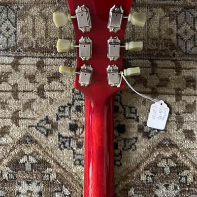 Eastman T386-RD Thinline Electric in Red w/ Hard Case & Free Pro Setup image 9