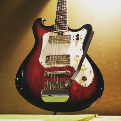 Teisco Prestige guitar with Gold Foil Pickups (Brazilian Rosewood) image 1