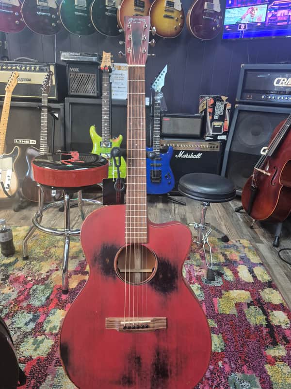 Martin GPC-15ME Streetmaster 2018 - 2020 - Distressed Sunburst image 1