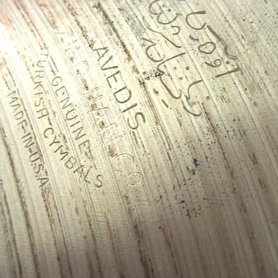 14" Zildjian A Hihat Cymbal - Vintage 1960s image 4