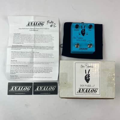 ANALOG Dos Fuzz v2 - Sky Blue With: Bag , Box , stickers, and Manual.. image 4