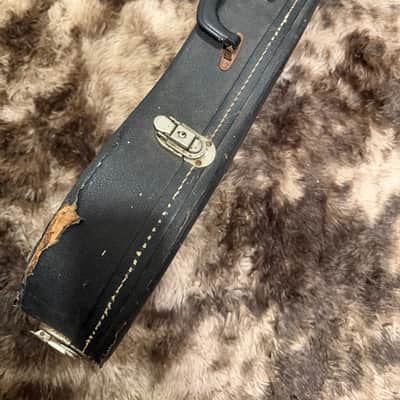 1970s Gibson Les Paul Custom Vintage Hard Case - Black / Purple image 8