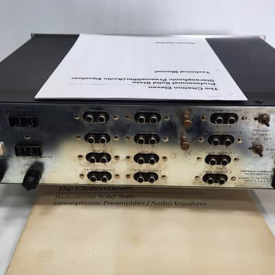 Harman Kardon Vintage model Citation Eleven , Solid State Stereo Preamplifier/Equaliser Made in USA (1976) image 7