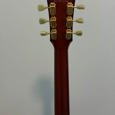 Left Handed Gibson Custom Shop Historic 1960 Hummingbird with  Electric Pickup - 2024 - Heritage Cherry Sunburst image 5
