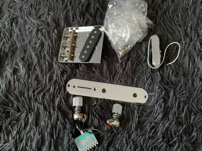 Grass Roots G-te/m Telecaster parts pickups, switch, bridge image 1