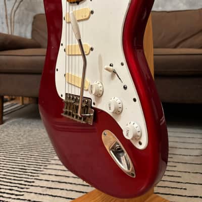 Fender Stratocaster David Gilmour Candy Apple Red Relic 7.2lbs w/ Fender Case imagen 8