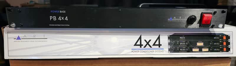ART PB4X4 Rackmount 8 Outlet Power Conditioner 2008 - Present - Black image 1