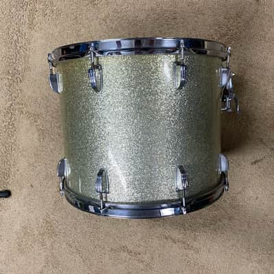 Ludwig Snare Drum Ludwig 15 in marching snare 1960-1970,s - Sparkle silver image 4