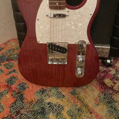 Xaviere PRO 820 "Tele-Style" Electric Giutar - Honey Ash image 1