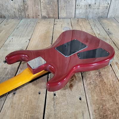 Kramer Pacer with Floyd Rose Trem - Burgundy 1980s image 15