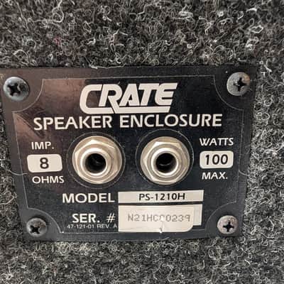 Crate PS-1210H Passive Speaker Cabinet Pro Audio PA Enclosure image 3