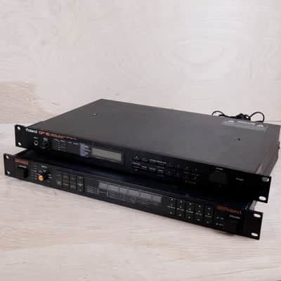 Roland SRV-2000 MIDI Digital Reverb and GP-16 Digital Guitar Effects Processor Lot - As-Is for Repair