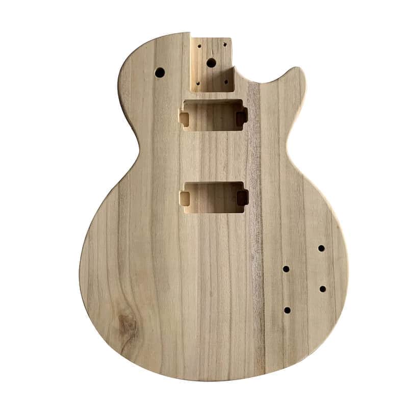 Paulownia Wood Unfinished Guitar LP Style Body image 1