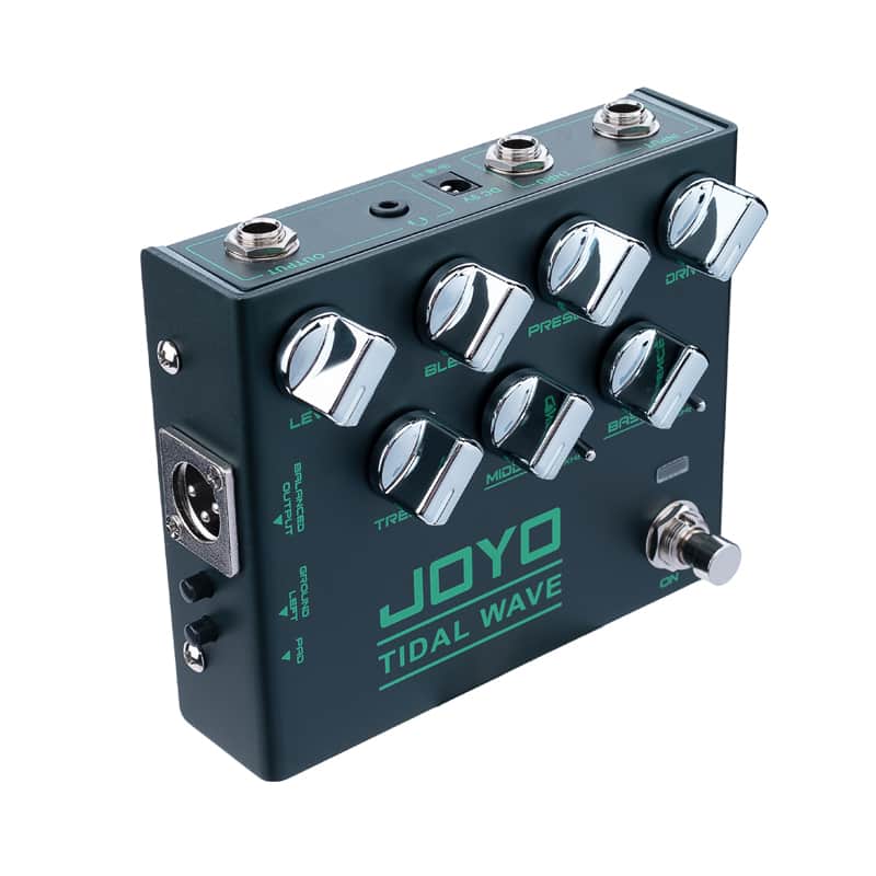 Joyo R-30 Tidal Wave Bass Preamp Pedal with Blend/Presence/Drive