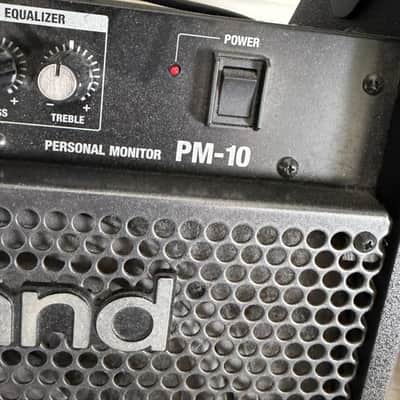Roland PM-10 30-Watt 2x10" Personal Drum Amplifier for V-Drums 2012 - Present - Black image 3