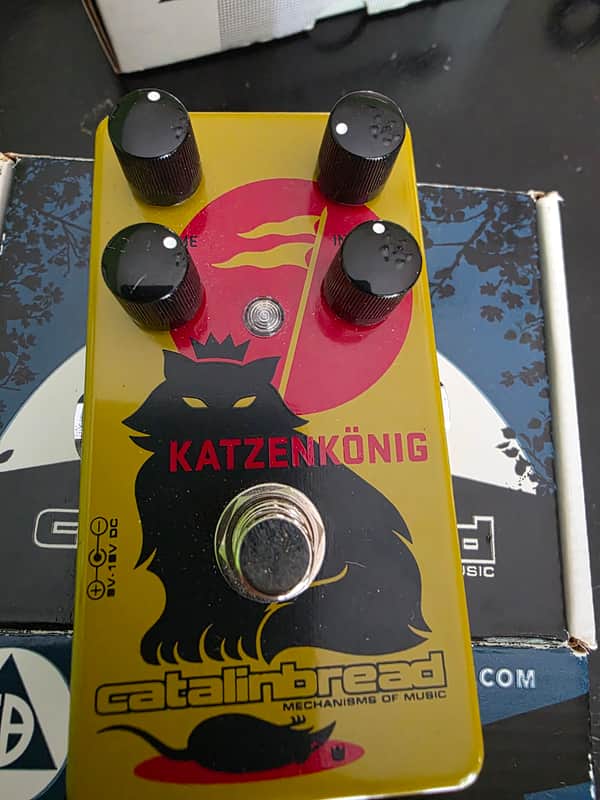 Catalinbread Katzenkönig Fuzz / Distortion 2015 - Present - Yellow image 1