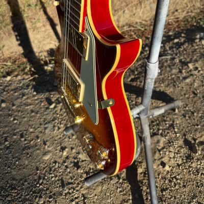 Jay Turser Single Cut les paul jt200 D - Heritage Cherry Sunburst image 11