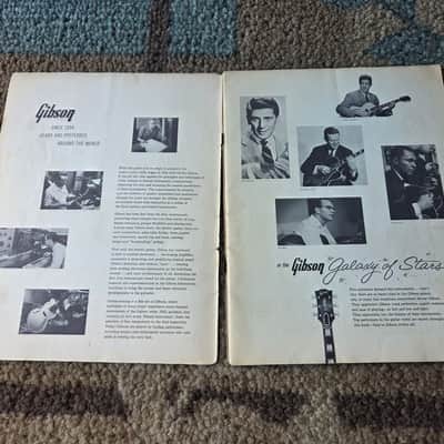 Vintage 1960 Gibson Full-Line Catalog! Rare, Original Case Candy, Paperwork! image 2