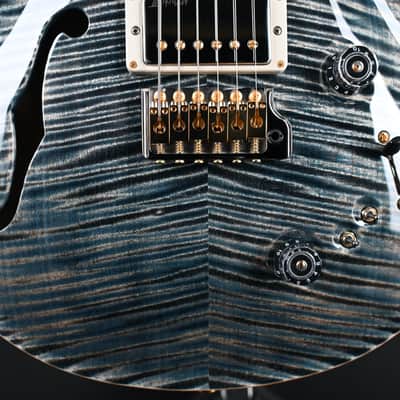 PRS 40th Anniversary Special Semi-Hollow Limited Edition Faded Whale Blue (Natural Back) #755 image 5