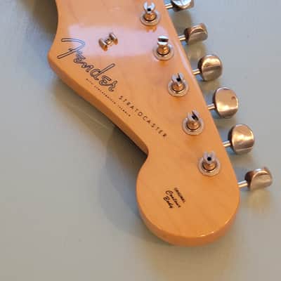 1991 Fender Japan Stratocaster maple neck | from FujiGen St57-90 | J serial | A stamped image 3