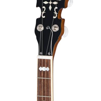 Epiphone Mastertone Classic 5 String Banjo Natural with Gig Bag image 4