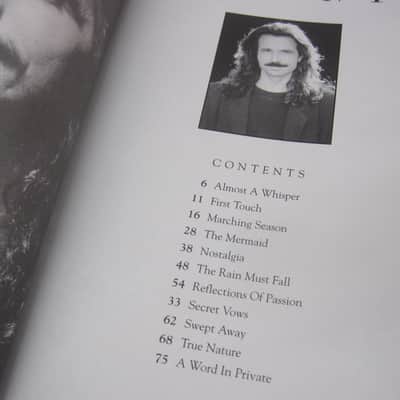 Yanni The Best of Piano Solos Sheet Music Song Book Songbook image 2