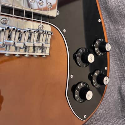 1974 Greco TD500 Telecaster Deluxe Mocha Made in Japan Vintage w/ Fernandes Hard Case image 15