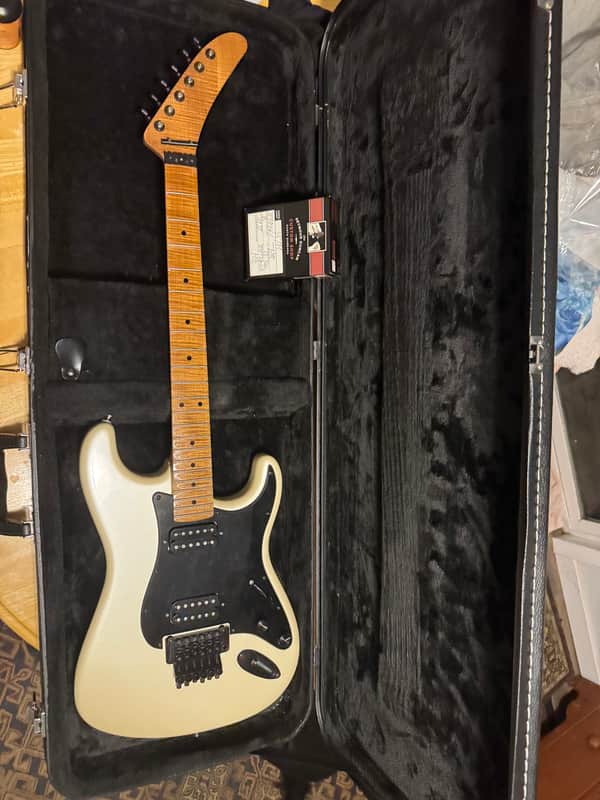 Fender Jeff Beck Modified Floyd Rose Banana Headstock George Lynch Van Halen image 1