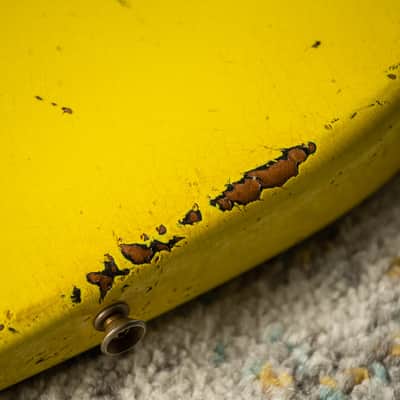Fender Custom Shop 1957 Heavy Relic HSS Stratocaster - Graffiti Yellow/Black image 22